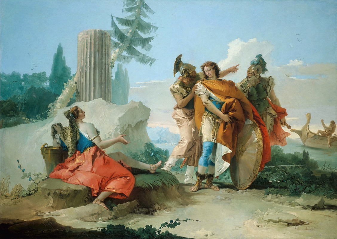 Giovanni Battista Tiepolo - Armida Abandoned By Rinaldo