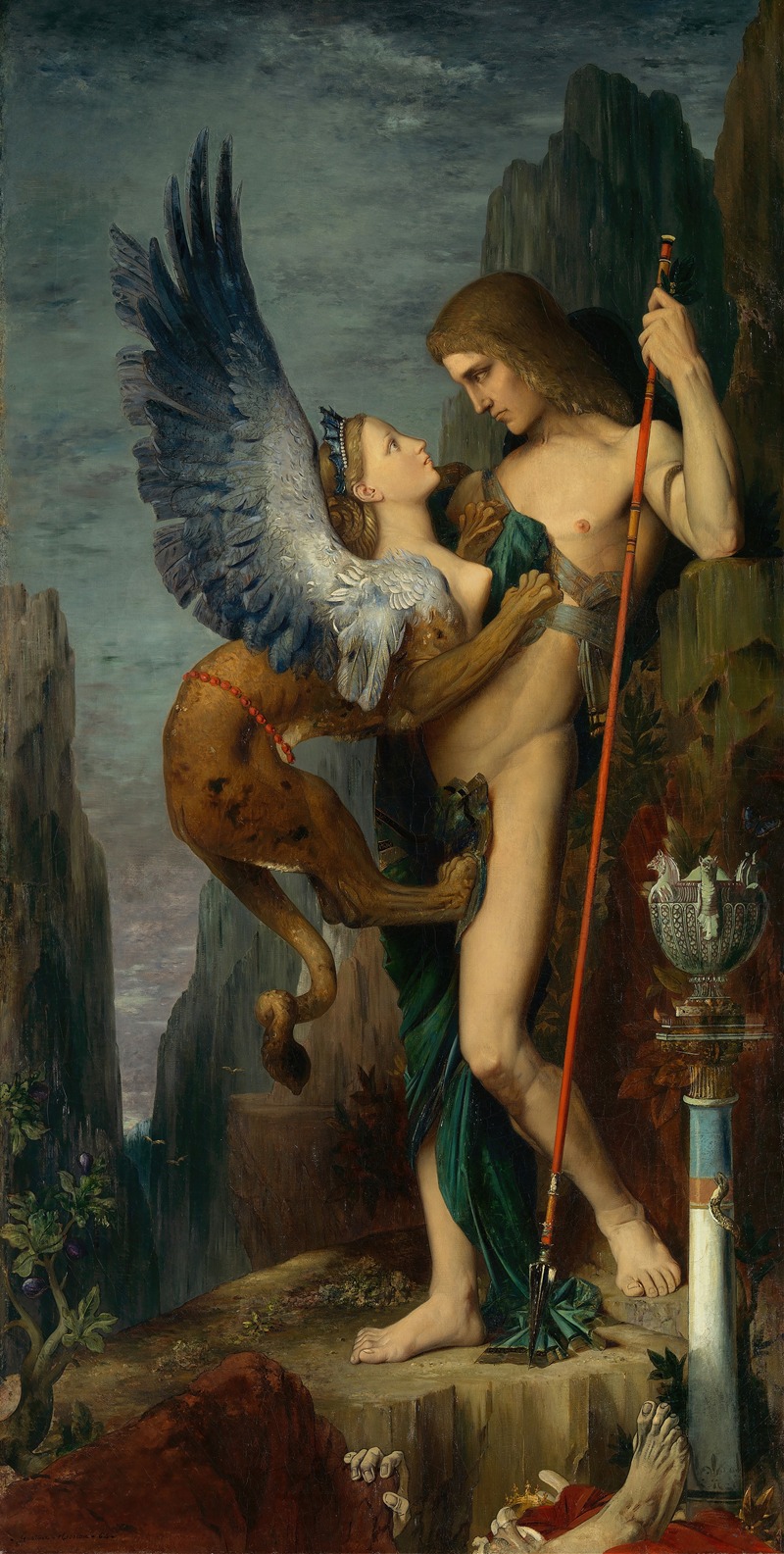 Gustave Moreau - Oedipus and The Sphinx