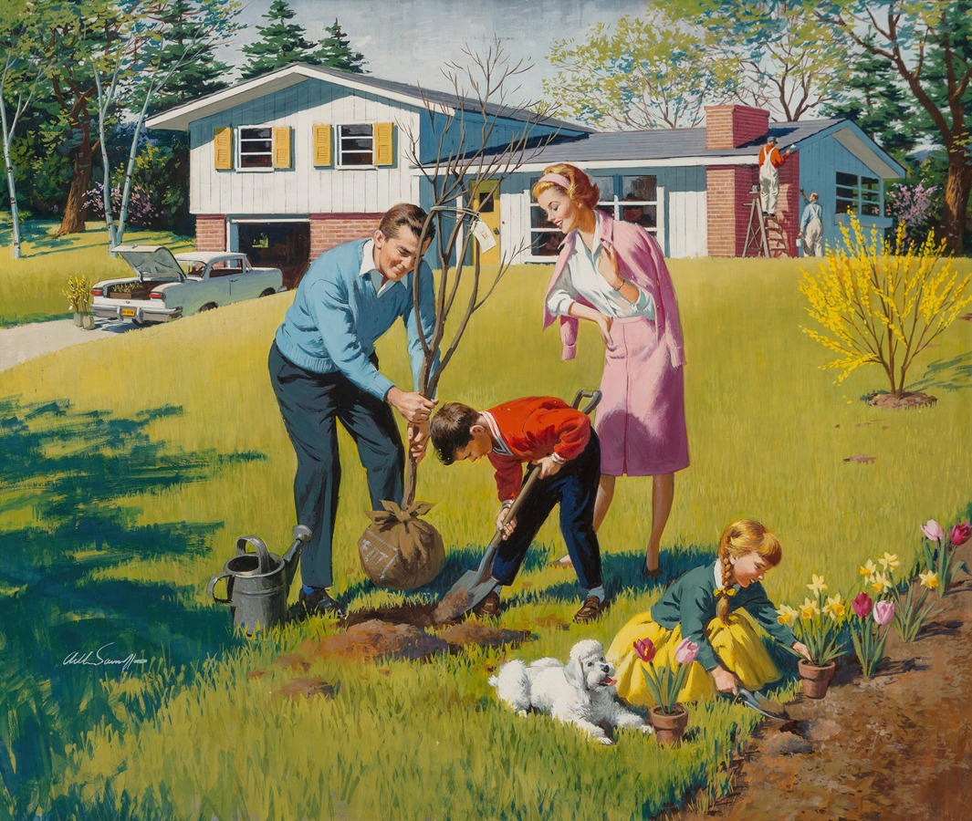 Arthur Saron Sarnoff - Spring Gardening