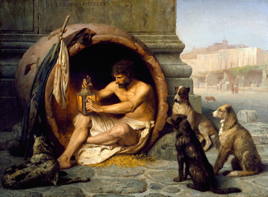 Jean-Léon Gérôme - Diogenes