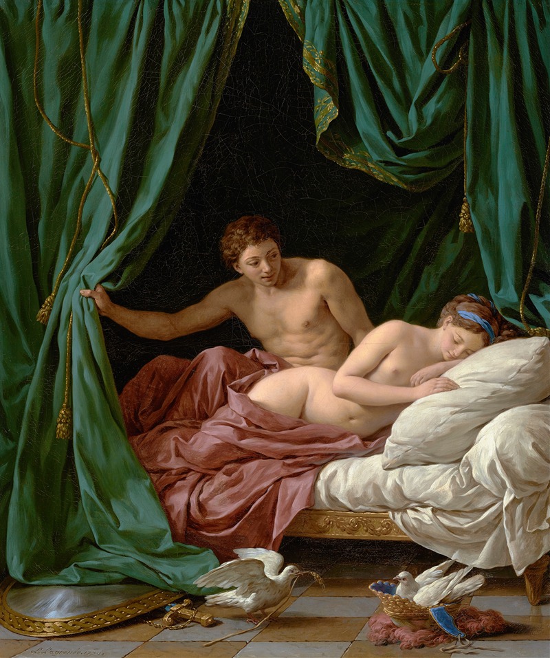 Louis-Jean-François Lagrenée - Mars and Venus, Allegory of Peace