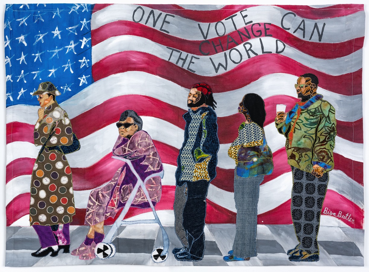 Bisa Butler - One Vote Can Change The World