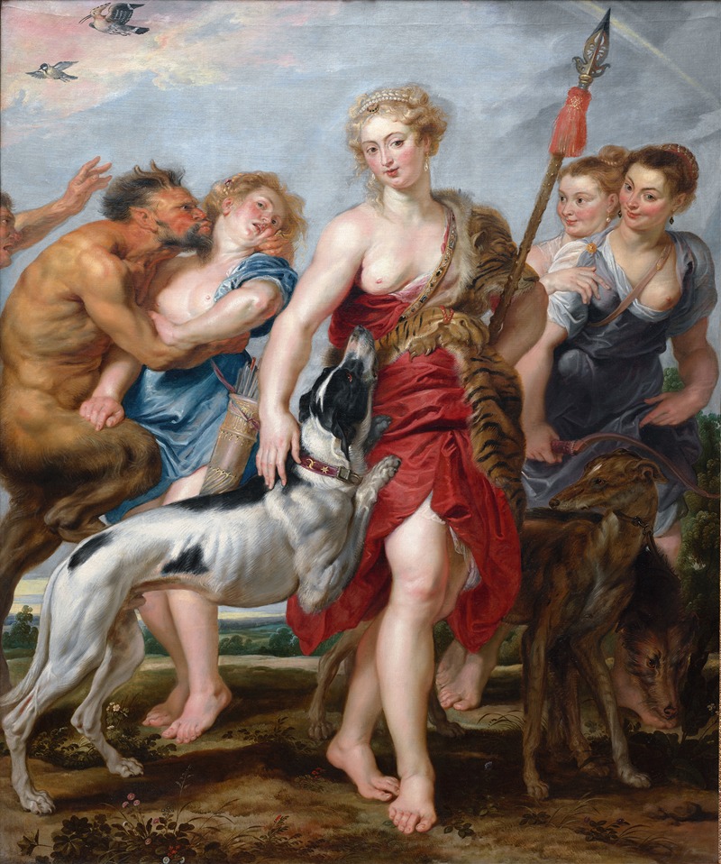 Peter Paul Rubens - Diana and Her Nymphs Departing For The Hunt