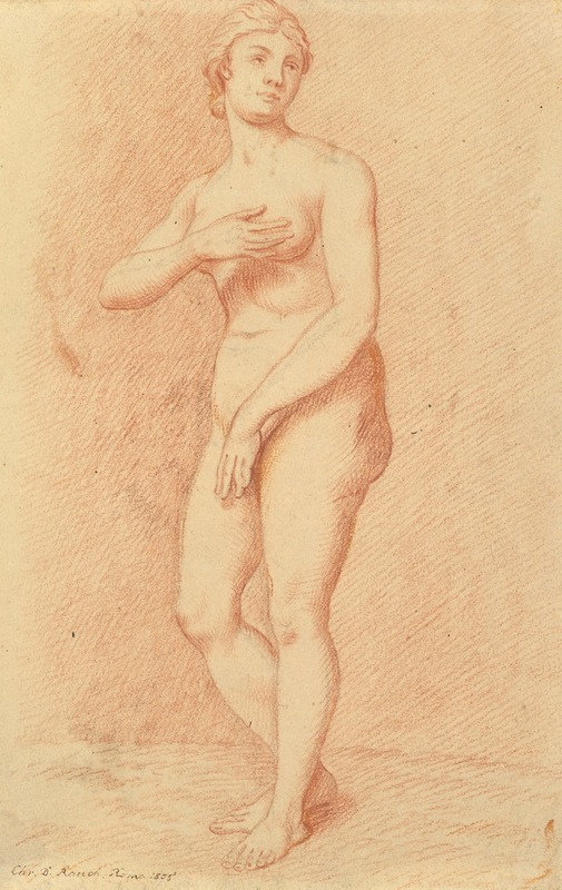 Christian Daniel Rauch - Standing Female Nude (after the Medici Venus)