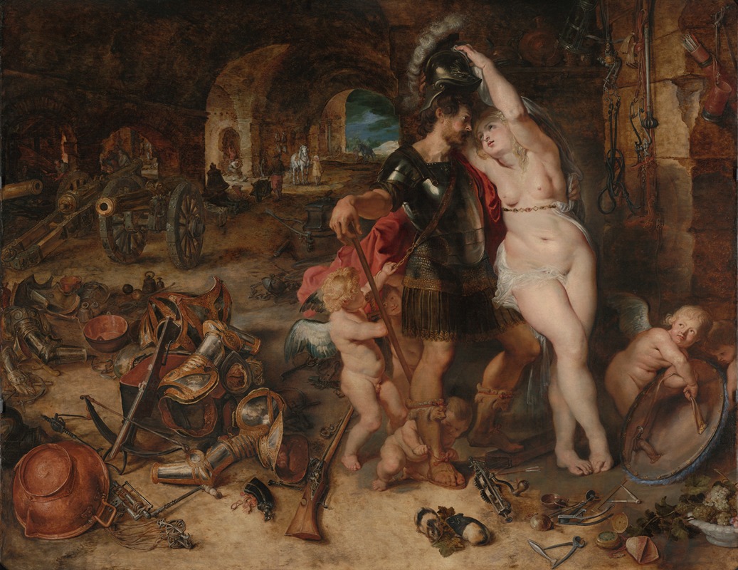 Peter Paul Rubens - The Return From War,Mars Disarmed By Venus