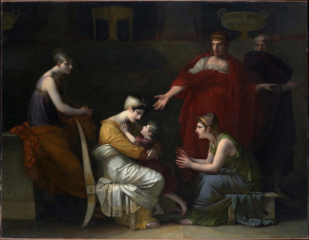 Pierre-Paul Prud'hon - Andromache and Astyanax