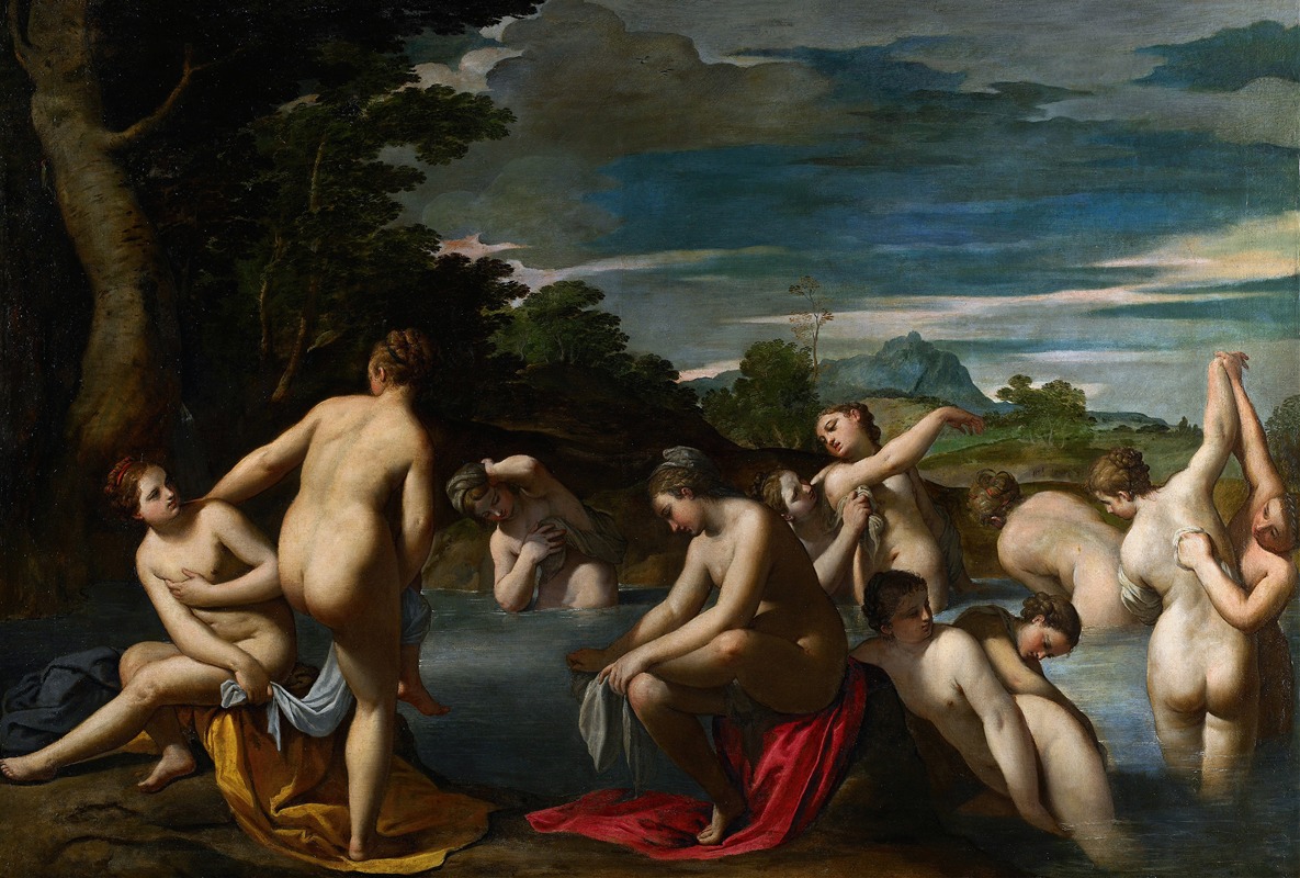Scarsellino - Nymphs At The Bath