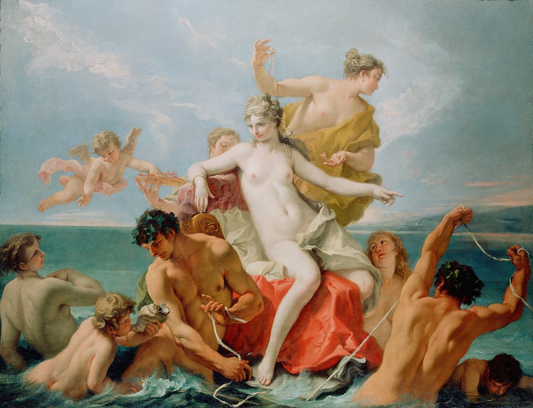 Sebastiano Ricci - Triumph of The Marine Venus