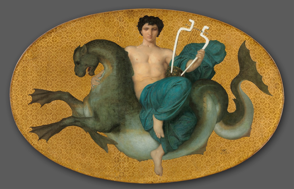 William Bouguereau - Arion on a Sea Horse