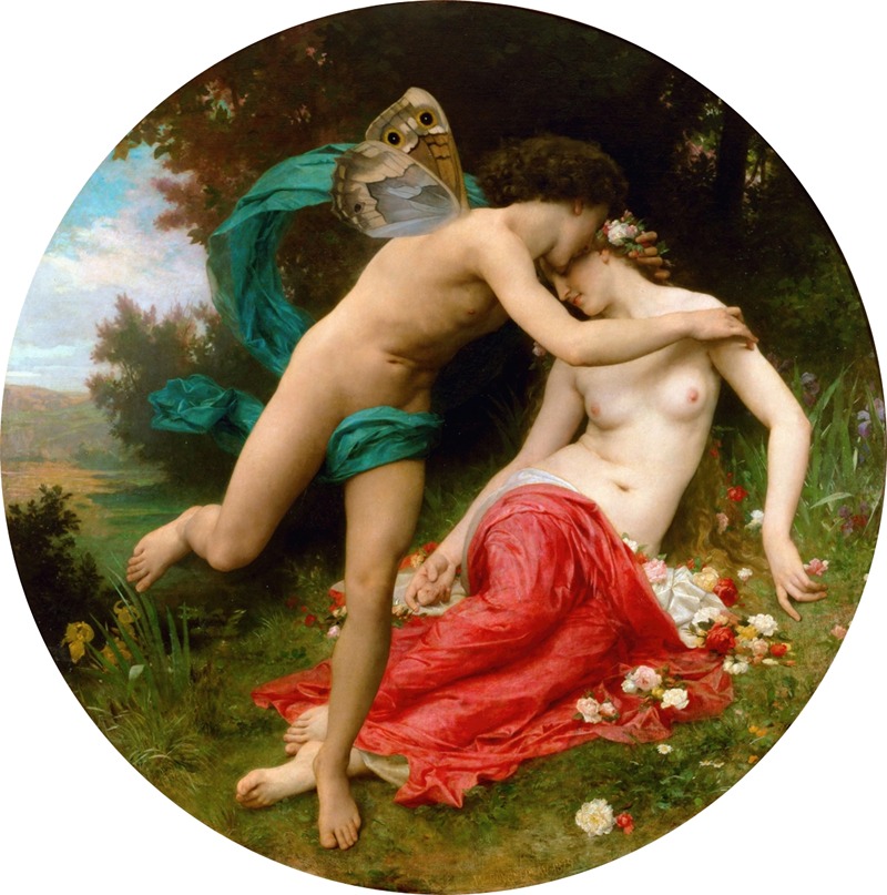 William Bouguereau - Flora And Zephyr