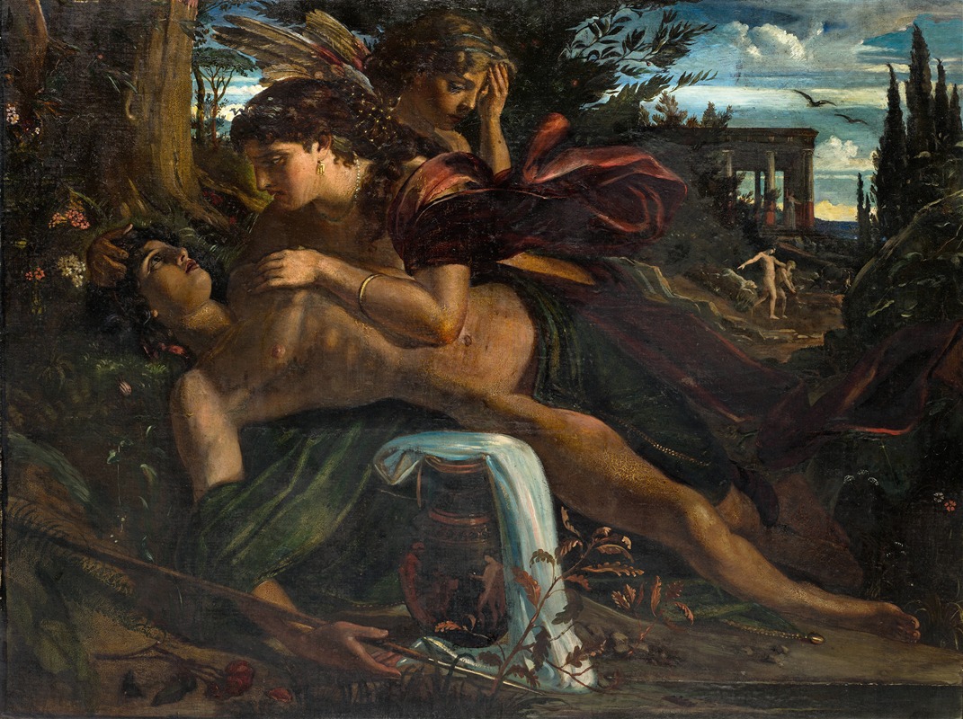 Achilles Forcart - Venus Mourning Adonis