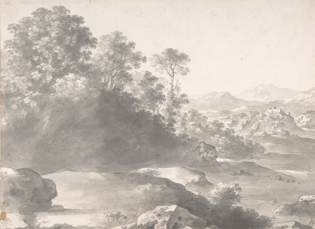 Cornelis Van Poelenburch - Landscape
