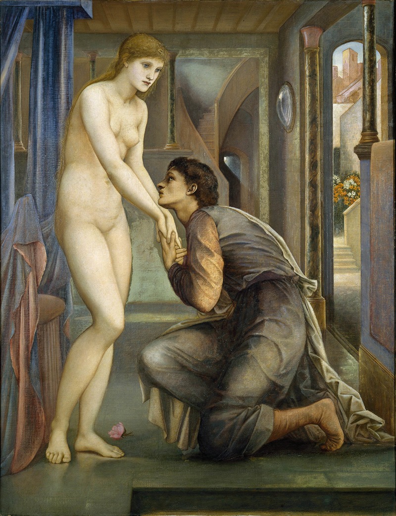 Sir Edward Coley Burne-Jones - Pygmalion And The Image – The Soul Attains