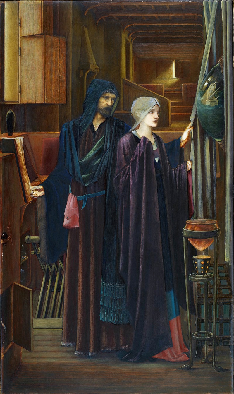 Sir Edward Coley Burne-Jones - The Wizard