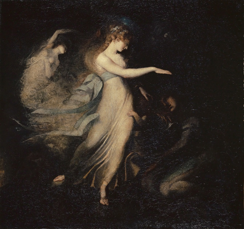 Henry Fuseli - The Fairy Queen Appears To Prince Arthur