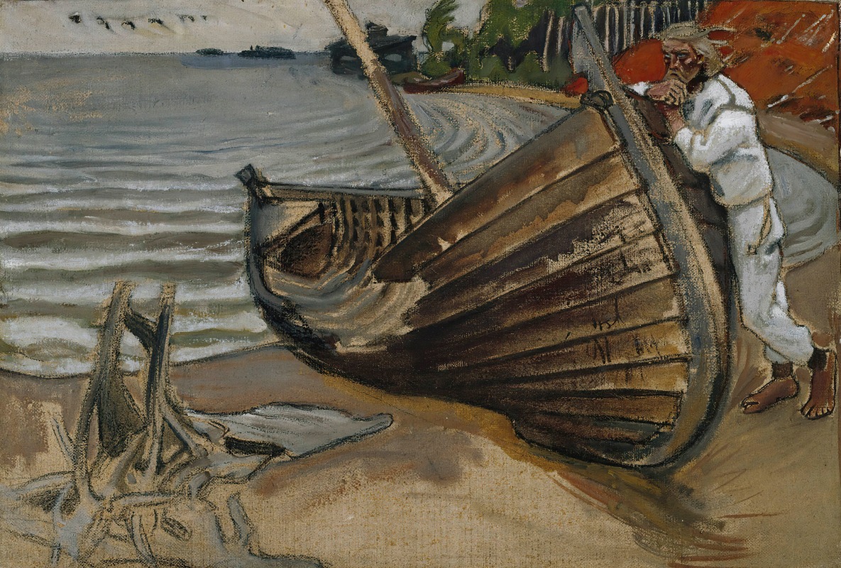 Akseli Gallen-Kallela - The Lamenting Boat