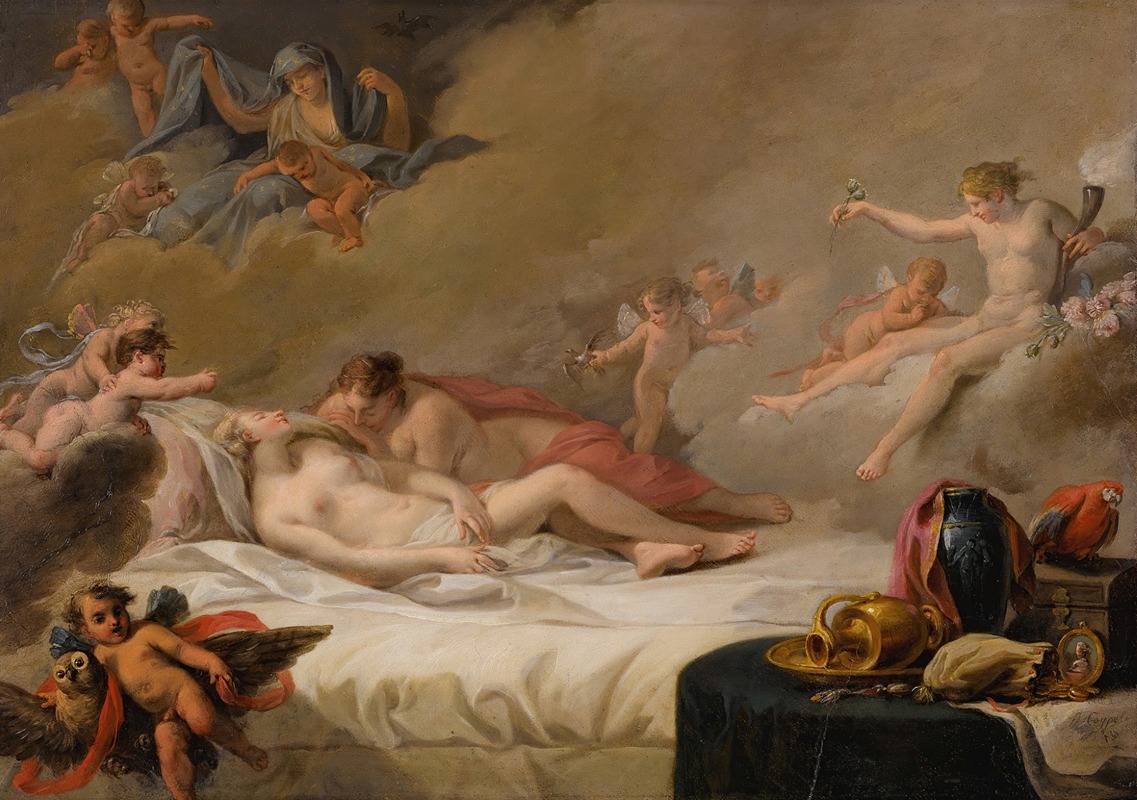 French School - An Allegory Of Sleep