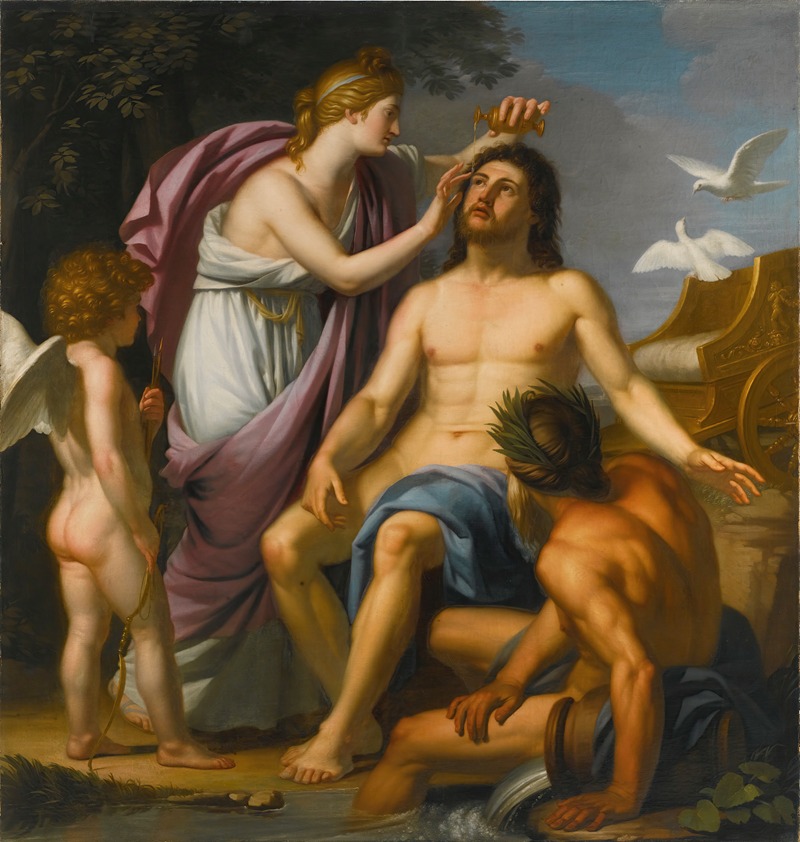 French School - The Deification Of Aeneas