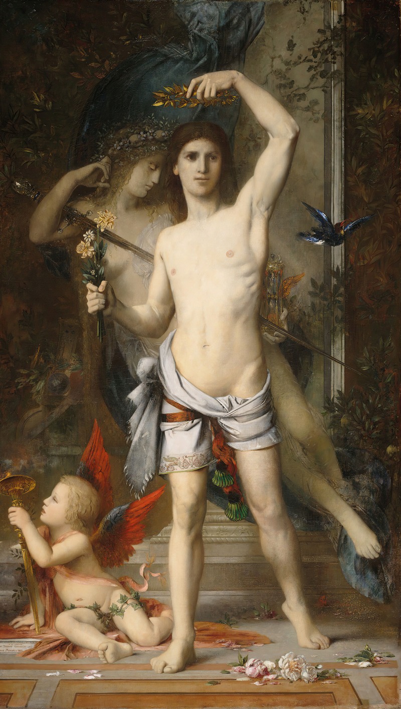 Gustave Moreau - The Young Man And Death