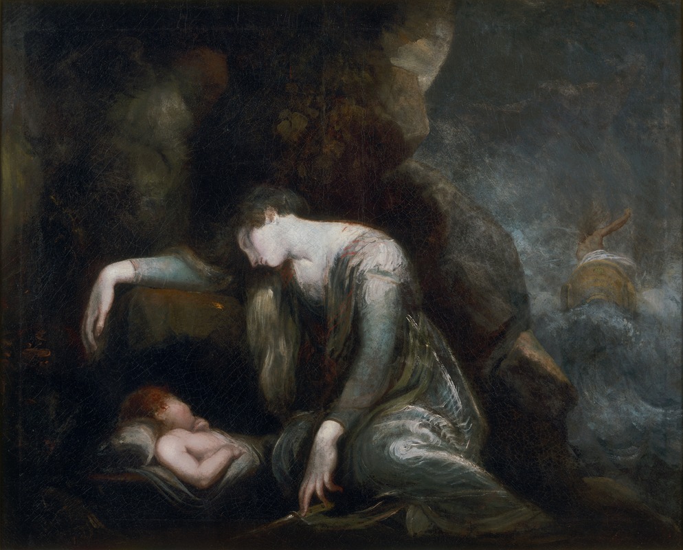 Henry Fuseli - Danaë and Perseus on Seriphos