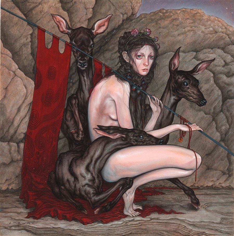 Jason Mowry - Black Fawns at the banner