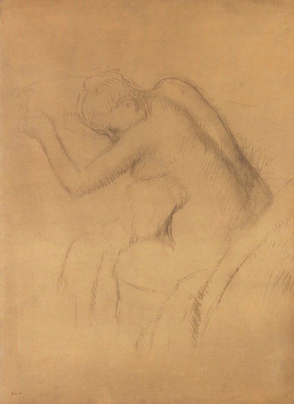 Edgar Degas - Femme Nue Assise