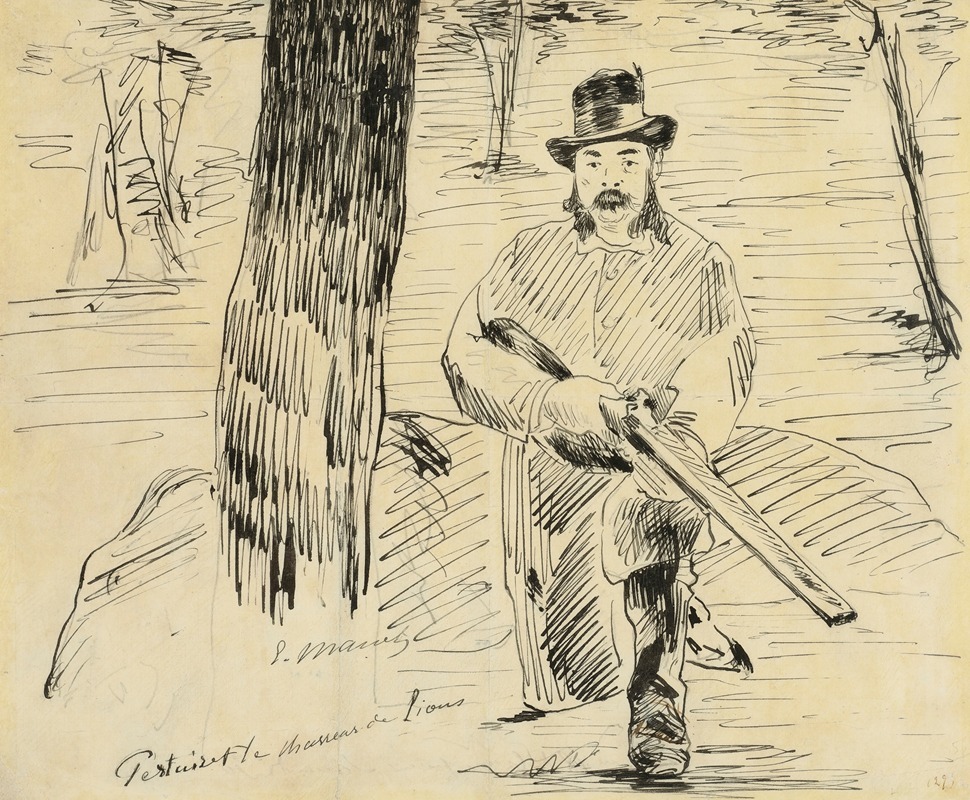 Édouard Manet - Pertuiset, Le Chasseur De Lions