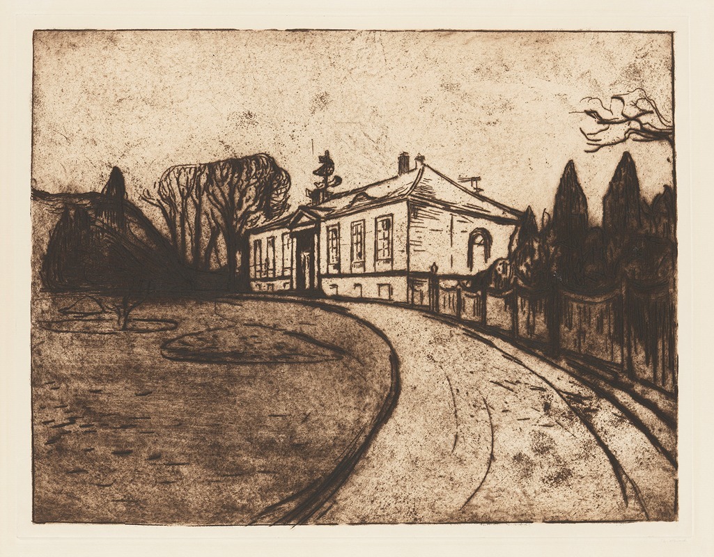 Edvard Munch - Das Haus