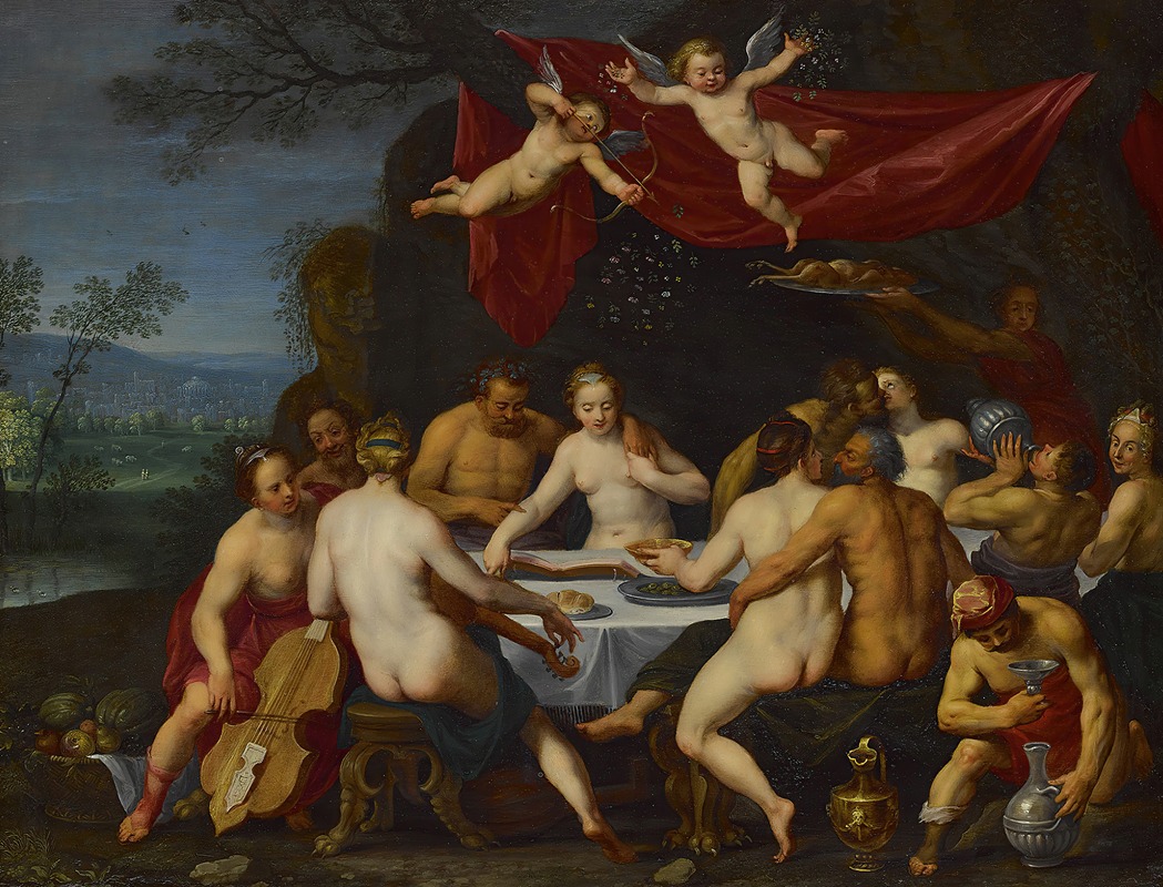 Marten Pepijn - The Wedding Feast Of Bacchus And Ariadne