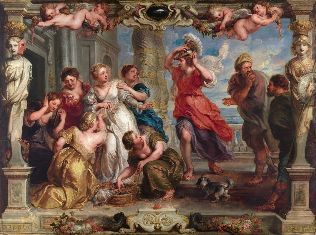Peter Paul Rubens - Achilles Discovered By Ulysses Among The Daughters Of Lycomedes