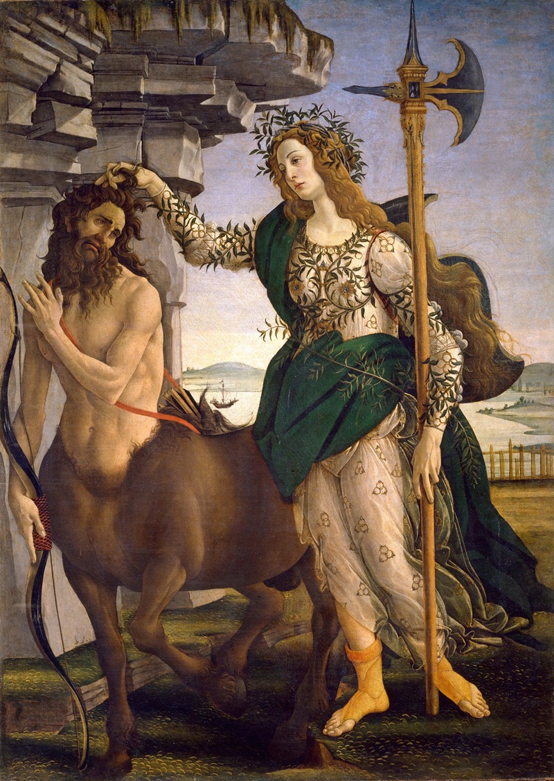 Sandro Botticelli - Pallas And The Centaur