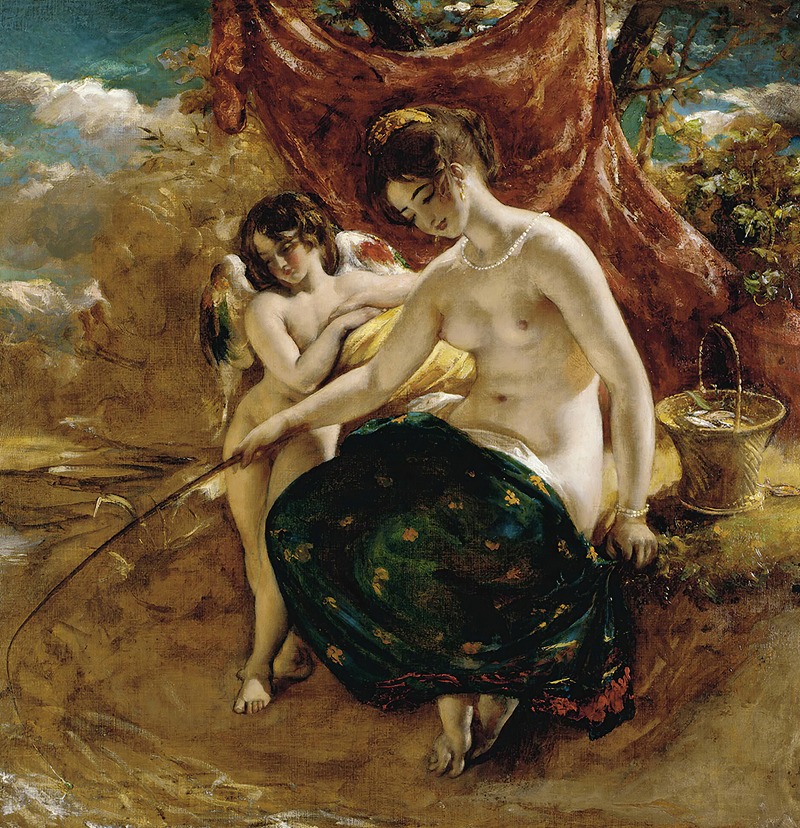 William Etty - Nymph Angling