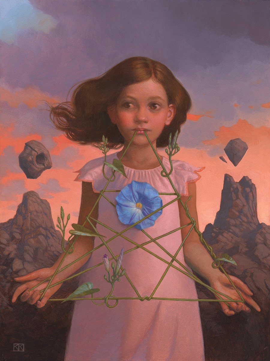 Cat's Cradle by Kristin Kwan Artvee