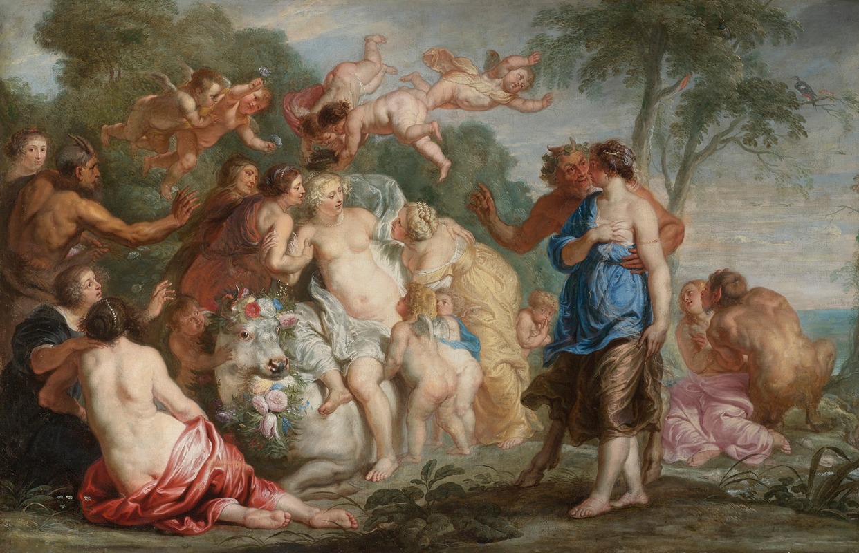 Follower of Peter Paul Rubens - Rape Of Europa