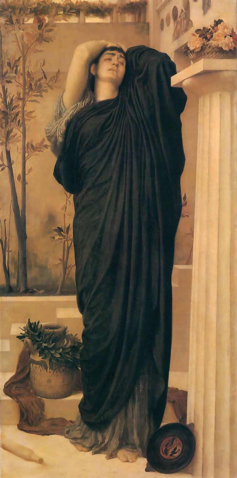 Frederic Leighton - Electra At The Tomb Of Agamemnon