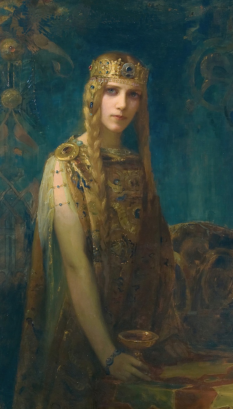 Gaston Bussière - Isolde, The Celt Princess