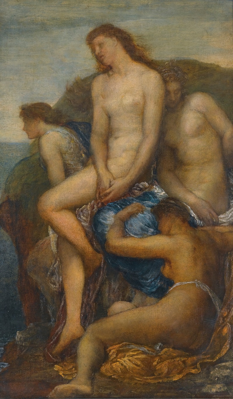 George Frederic Watts - Watching For The Return Of Theseus