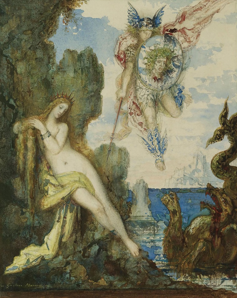 Gustave Moreau - Persee Et Andromede