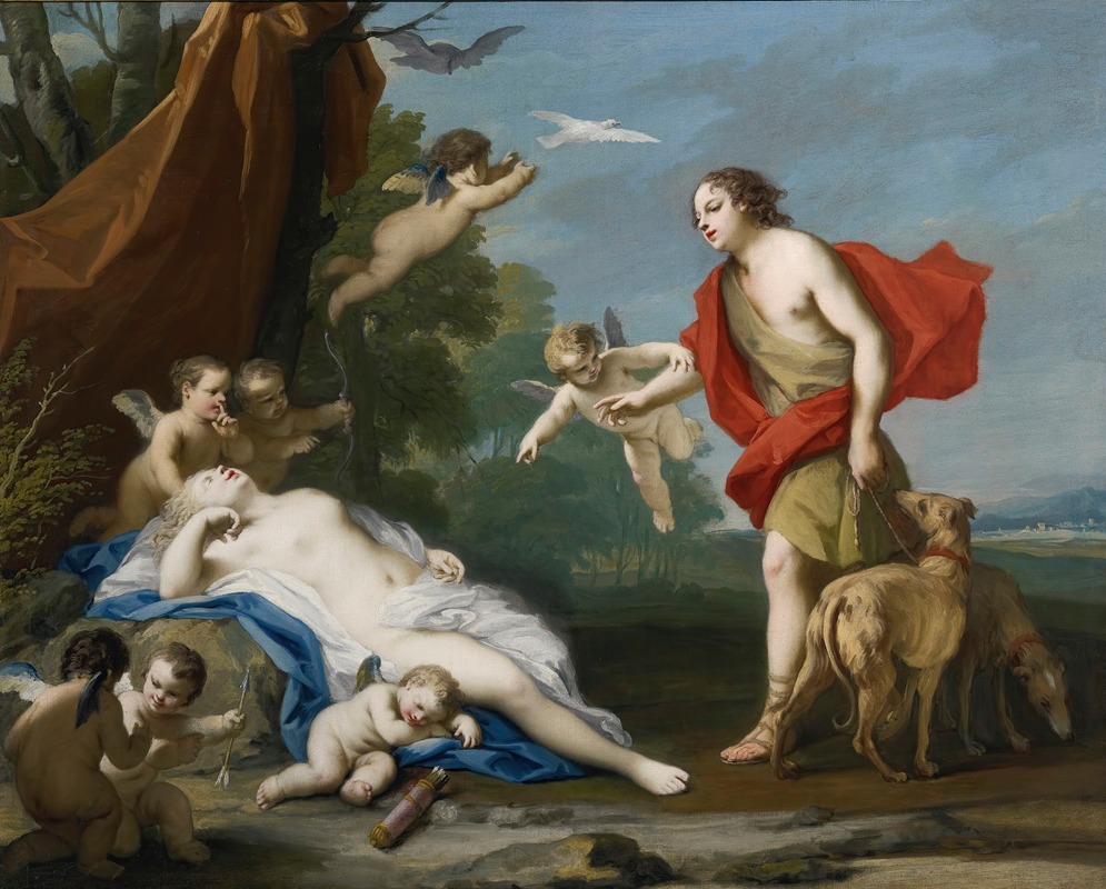 Jacopo Amigoni - Venus And Adonis