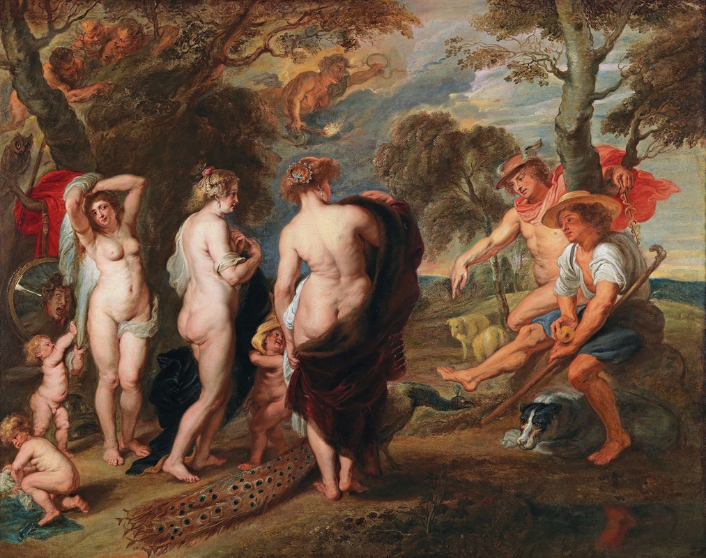 Follower of Peter Paul Rubens - The Judgement Of Paris