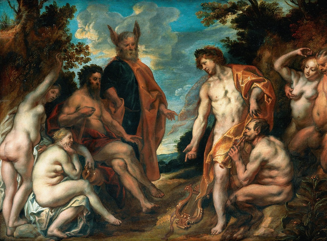 Jacob Jordaens - The Musical Contest between Apollo And Pan