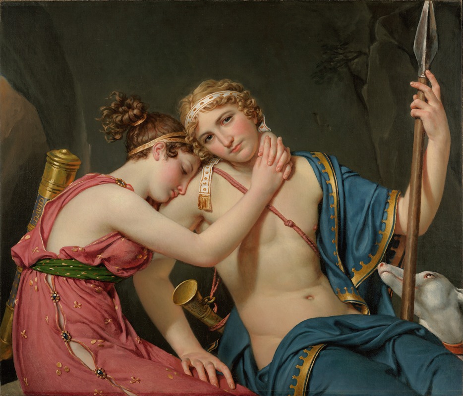 Jacques Louis David - The Farewell Of Telemachus And Eucharis