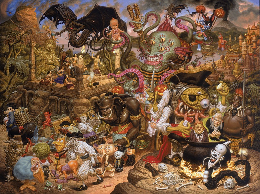 Todd Schorr - A Pirates Treasure Dream