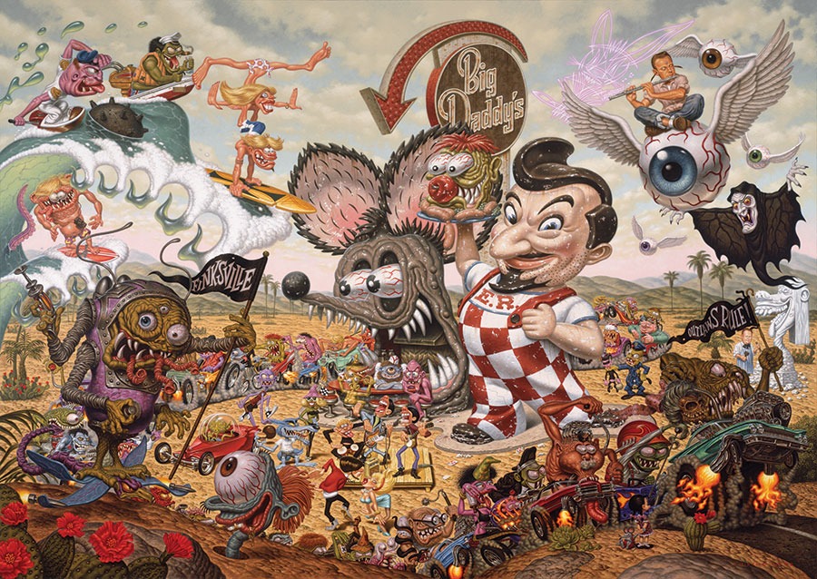 Todd Schorr - Into The Valley Of Finks And Weirdos