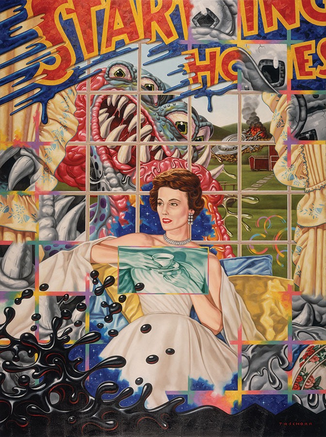 Todd Schorr - Startling Homes And Martians