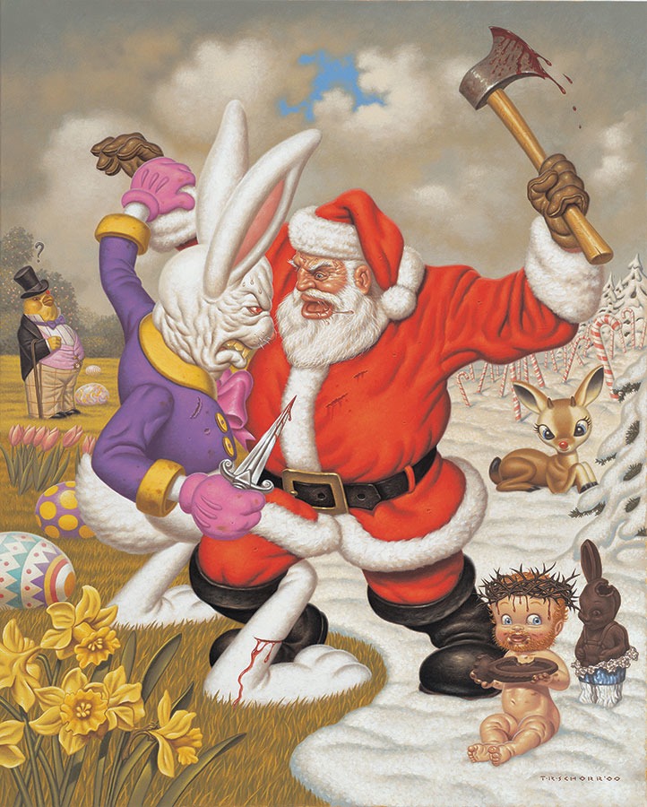 Todd Schorr - The Clash Of Holidays