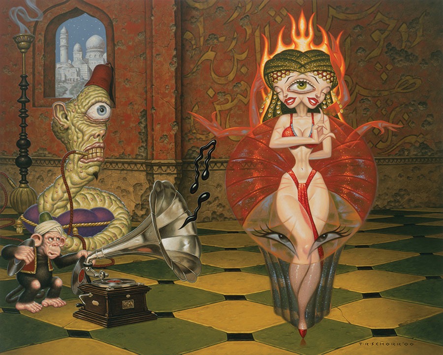Todd Schorr - The Harem Dancer