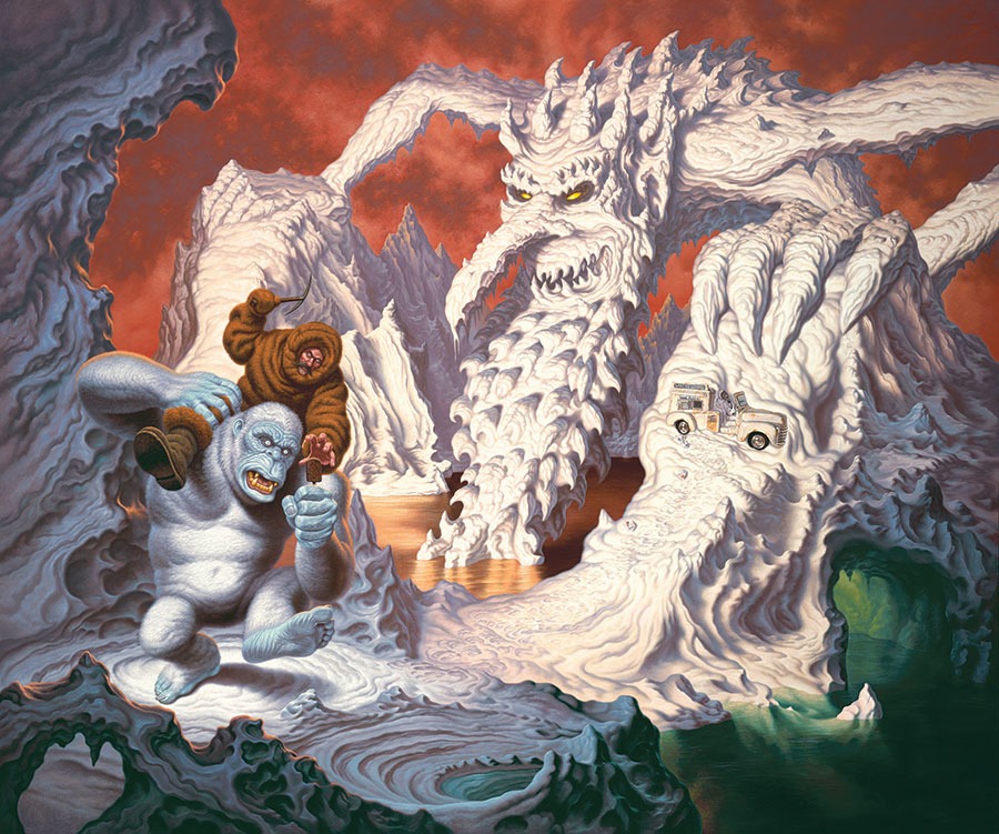 Todd Schorr - The Polar Expedition Of Commander Peary