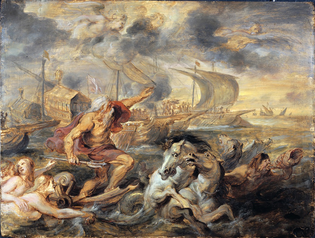 Peter Paul Rubens - The Voyage Of The Cardinal Infante Ferdinand Of Spain From Barcelona To Genoa In April 1633