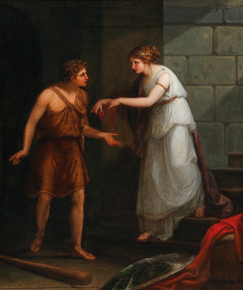 Angelica Kauffmann - Theseus and Ariadne